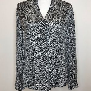 Banana Republic Heritage Collection Leopard Blouse